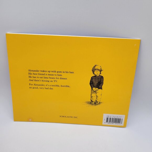 Judith Viorst Book Lot - Alexander BAD DAY & NOT GOING TO MOVE   - BK022 - Picture 6 of 9